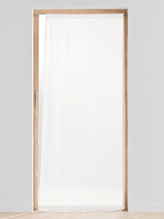 Panneau Passe Tringle 90 x 200 cm Voile Tisse Carlin