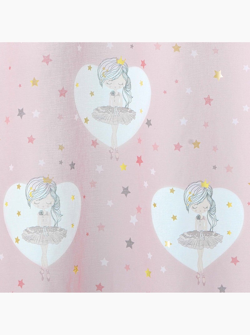 Panneau voile sable Collection Petite danseuse etoile Rose - Kiabi
