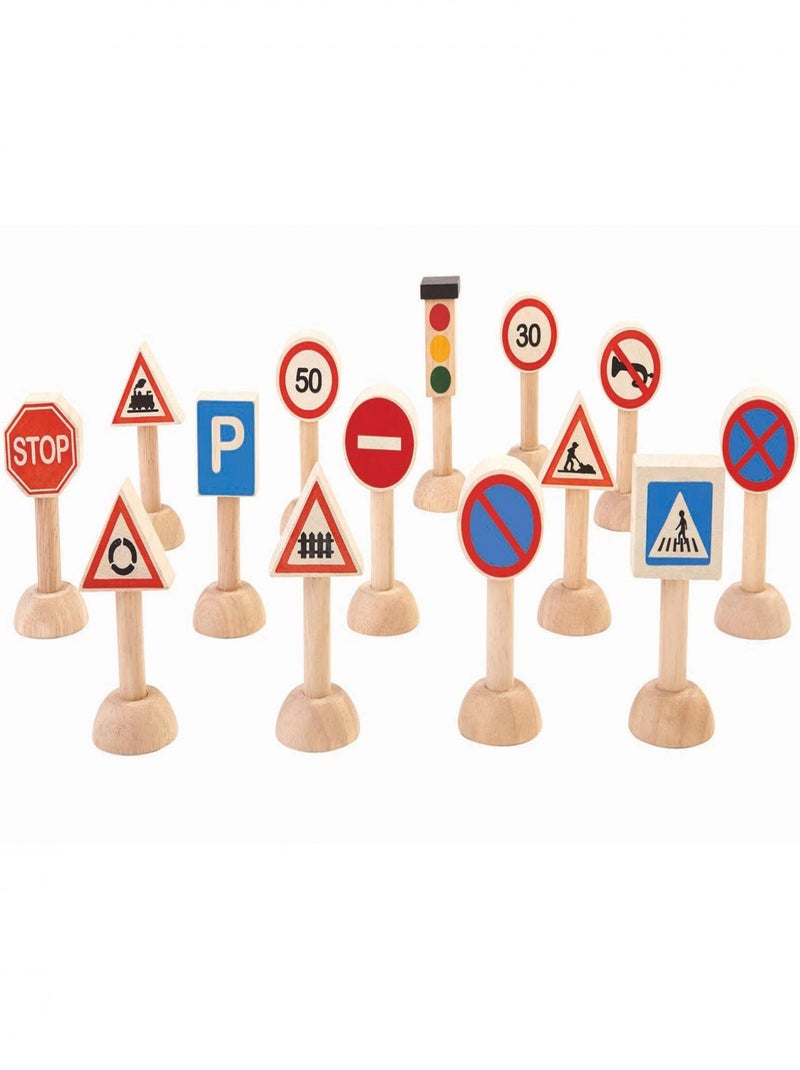 Panneaux de signalisation (14 pièces) N/A - Kiabi