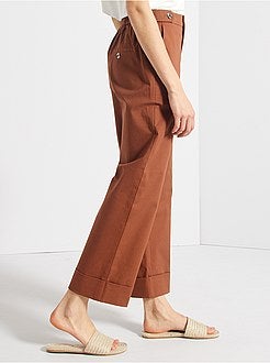 Pantacourt à revers - Kiabi