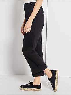 Pantacourt à revers - Kiabi