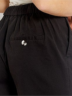 Pantacourt à revers - Kiabi