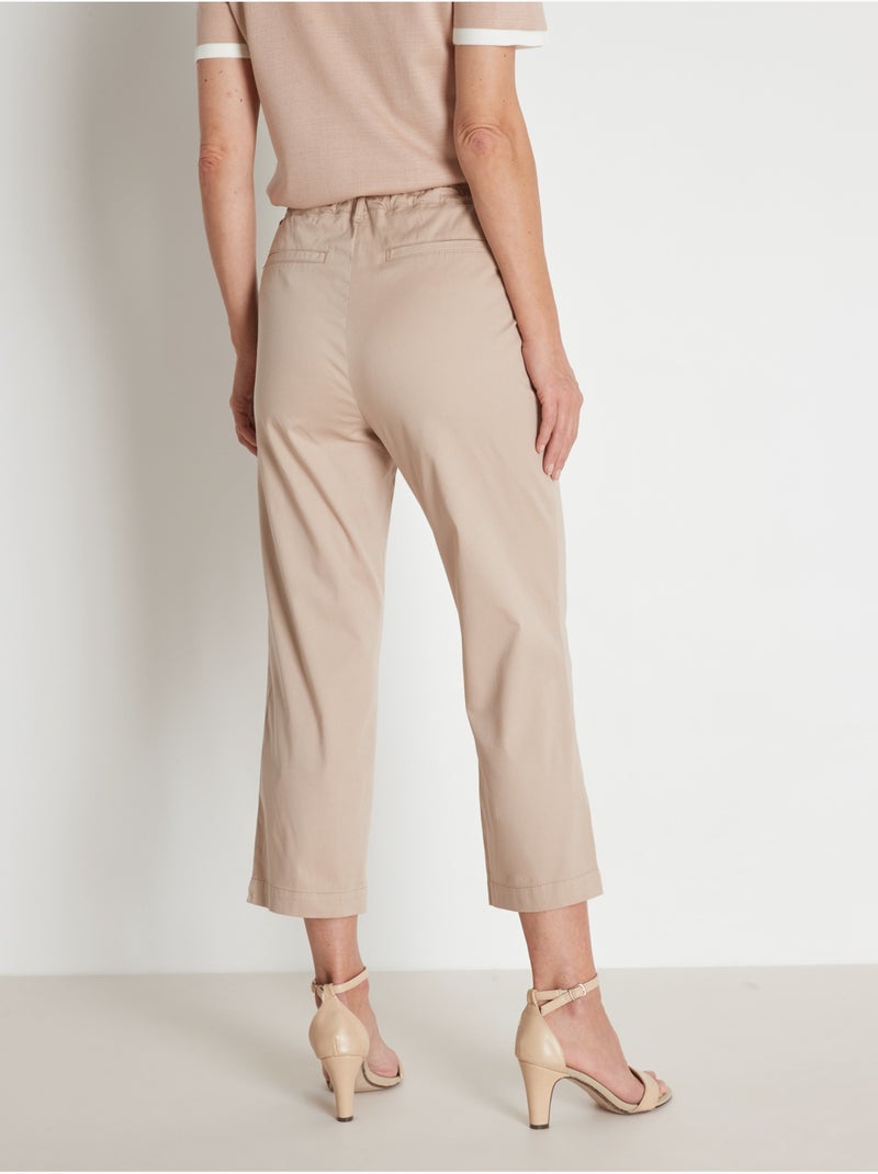 Pantacourt avec élasthanne - DAXON Beige - Kiabi