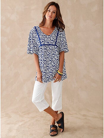 Pantacourt avec élasthanne - DAXON