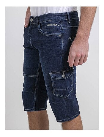 Pantacourt battle en jean BONACRI DK BLUE