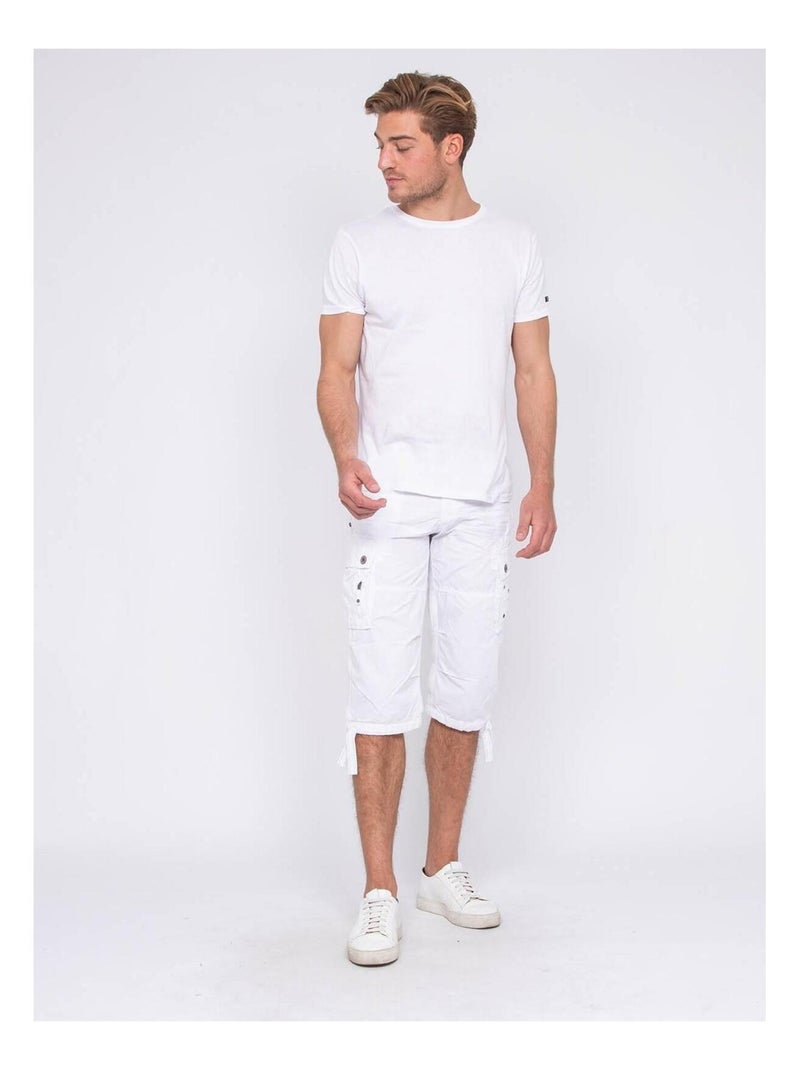 PANTACOURT BEDANCER Blanc - Kiabi