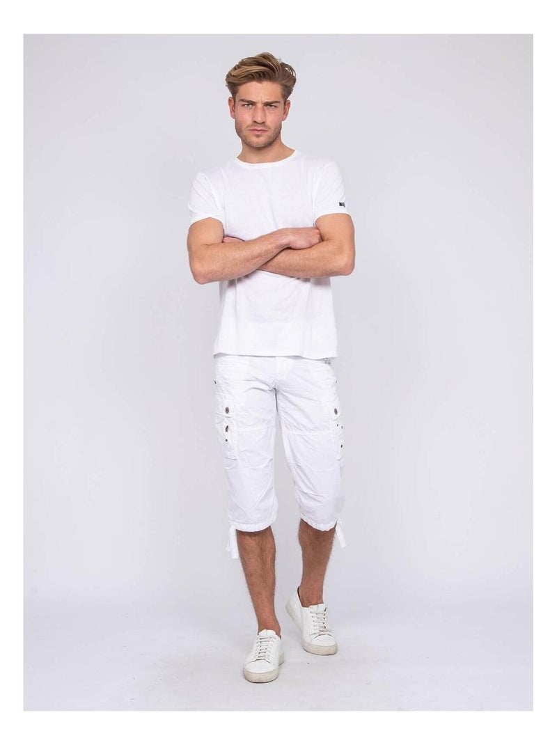 PANTACOURT BEDANCER Blanc - Kiabi