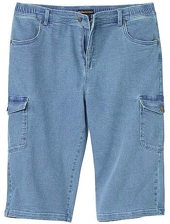 Pantacourt Cargo en Jean - ATLAS FOR MEN