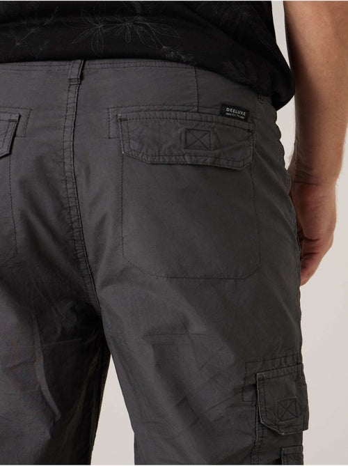 Pantacourt cargo homme en 100% coton 'Deeluxe' - Kiabi