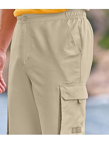 Pantacourt cargo microfibre oahu - atlas for men