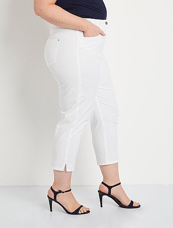 Pantacourt ceinture élastiquée 5 poches - Afibel