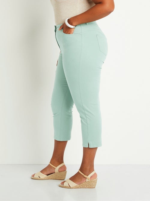 Pantacourt ceinture élastiquée 5 poches - Afibel - Kiabi