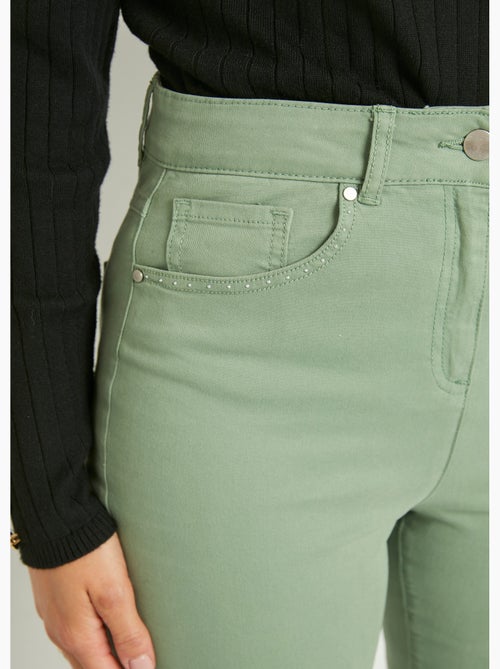 Pantacourt ceinture élastiquée 5 poches - Afibel - Kiabi