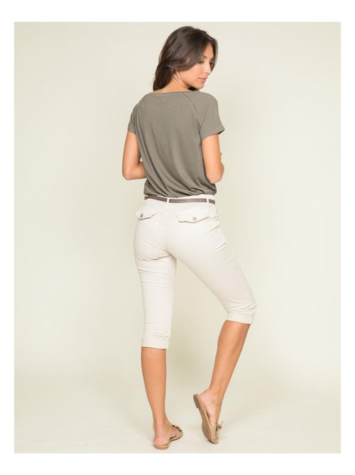 Pantacourt chino XELENA - Kiabi