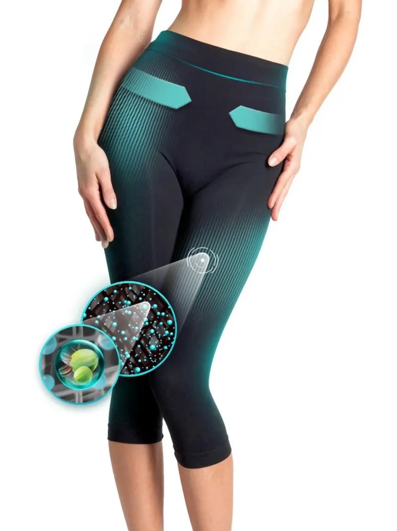 Pantacourt Confort Minceur Noir Noir - Kiabi