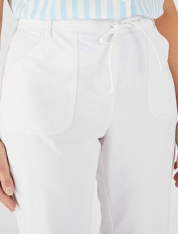 Pantacourt coton stretch - Damart