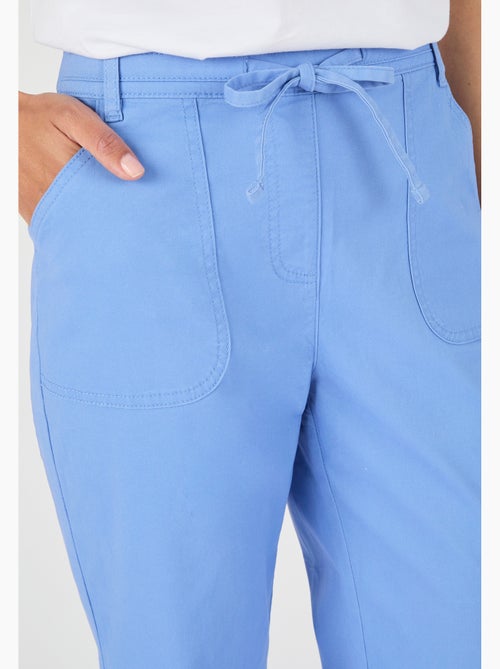 Pantacourt coton stretch - Damart - Kiabi