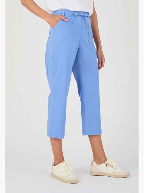 Pantacourt coton stretch - Damart - Kiabi