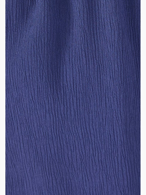 Pantacourt crépon enfilable - Damart - Kiabi