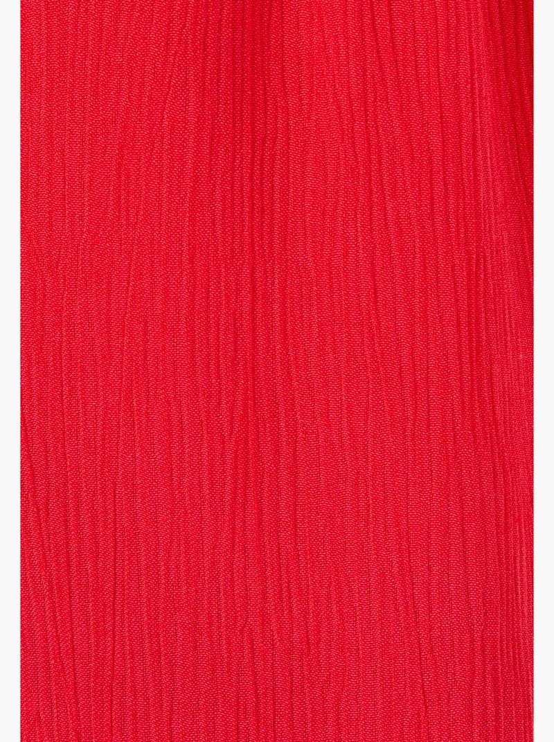 Pantacourt crépon enfilable - Damart Rouge - Kiabi