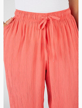 Pantacourt crépon léger - Damart