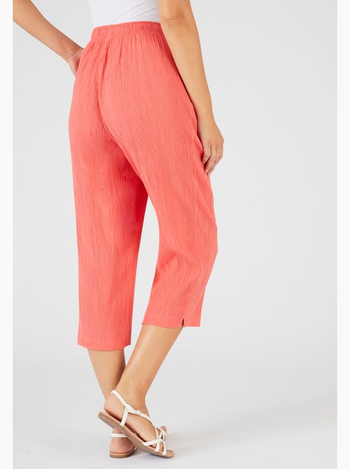 Pantacourt crépon léger - Damart - Kiabi