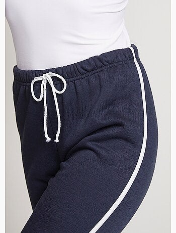 Pantacourt de détente ceinture élastiquée molleton - Afibel