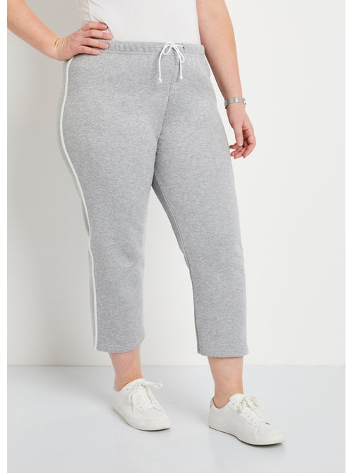 Pantacourt de détente ceinture élastiquée molleton - Afibel - Kiabi