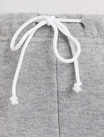 Pantacourt de détente ceinture élastiquée molleton - Afibel