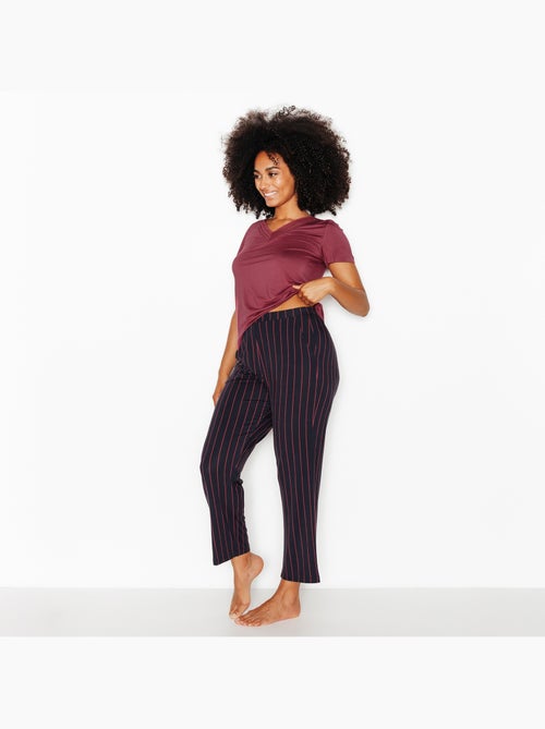 Pantacourt de pyjama Camille - RougeGorge Lingerie - Kiabi Pantacourt de pyjama Camille - RougeGorge Lingerie - Kiabi