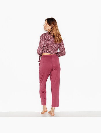 Pantacourt de pyjama camille - rougegorge lingerie