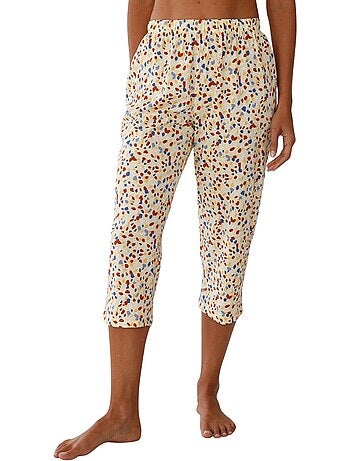 Pantacourt de pyjama pur coton - DAXON
