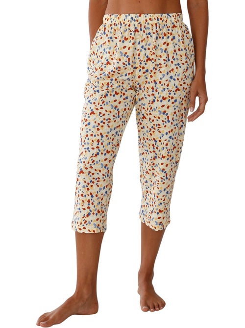 Pantacourt de pyjama pur coton - DAXON - Kiabi