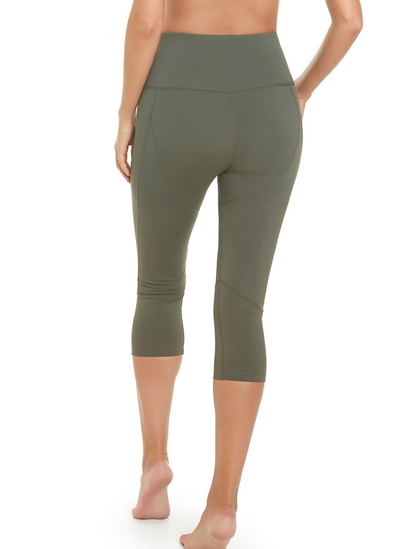 Pantacourt de sport Tech ST3 Kaki - Kiabi