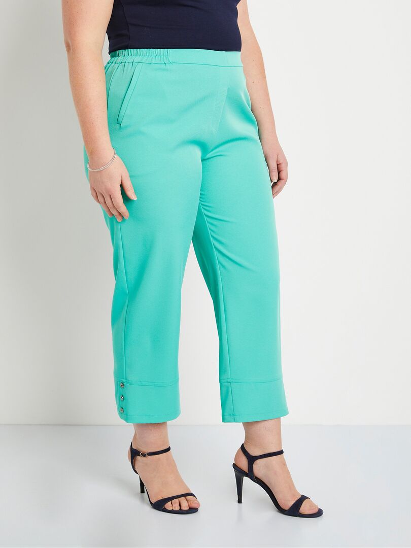 Pantacourt Miss Chic Noir - Taille 34/36, Neuf Sans étiquettes, Pour Femme