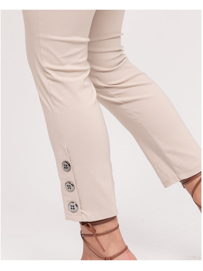 Pantacourt EBLIE Beige - Kiabi