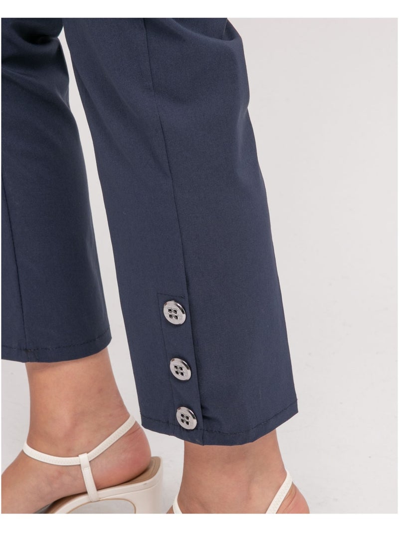 Pantacourt EBLIE Bleu marine - Kiabi