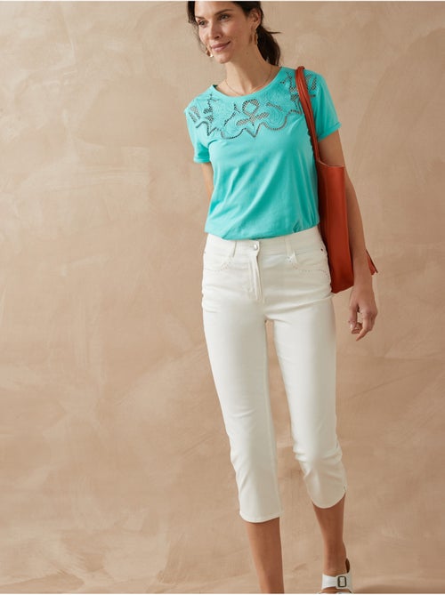 Pantacourt élastiqué 5 poches - DAXON - Kiabi