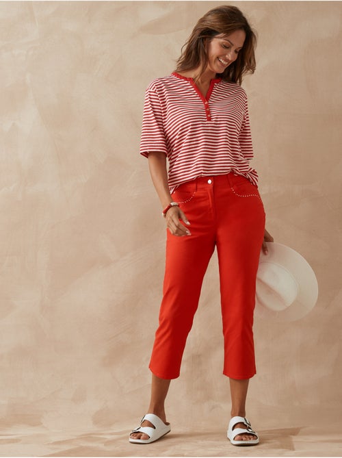 Pantacourt élastiqué 5 poches - DAXON - Kiabi