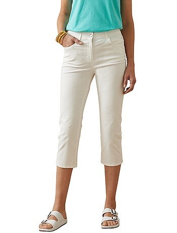 Pantacourt élastiqué 5 poches