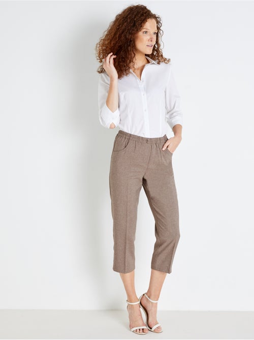 Pantacourt élastiqué entrejambe 60cm - DAXON - Kiabi