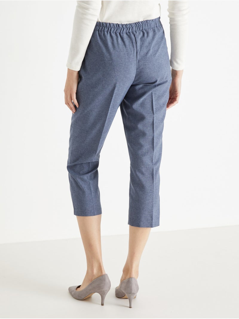 Pantacourt élastiqué entrejambe 60cm - DAXON Bleu - Kiabi