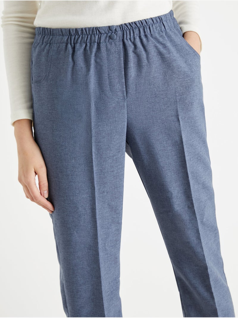 Pantacourt élastiqué entrejambe 60cm - DAXON Bleu - Kiabi
