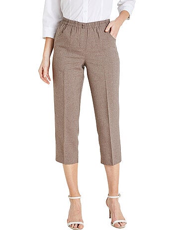 Pantacourt élastiqué entrejambe 60cm