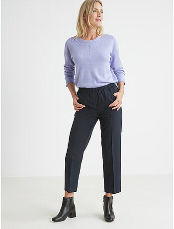 Pantacourt élastiqué entrejambe 60cm