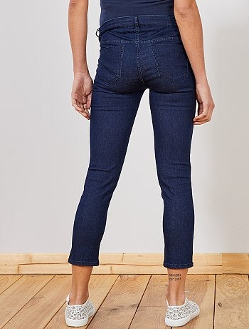 Pantacourt en denim de maternité - Kiabi