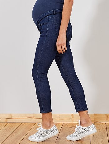 Pantacourt en denim de maternité - Kiabi