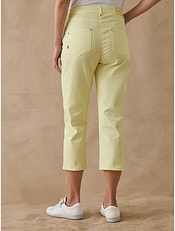 Pantacourt en gabardine avec élastique - DAXON