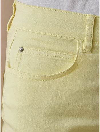 Pantacourt en gabardine avec élastique - DAXON