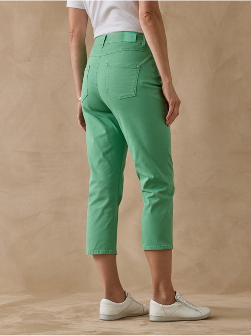 Pantacourt en gabardine avec élastique - DAXON - Kiabi